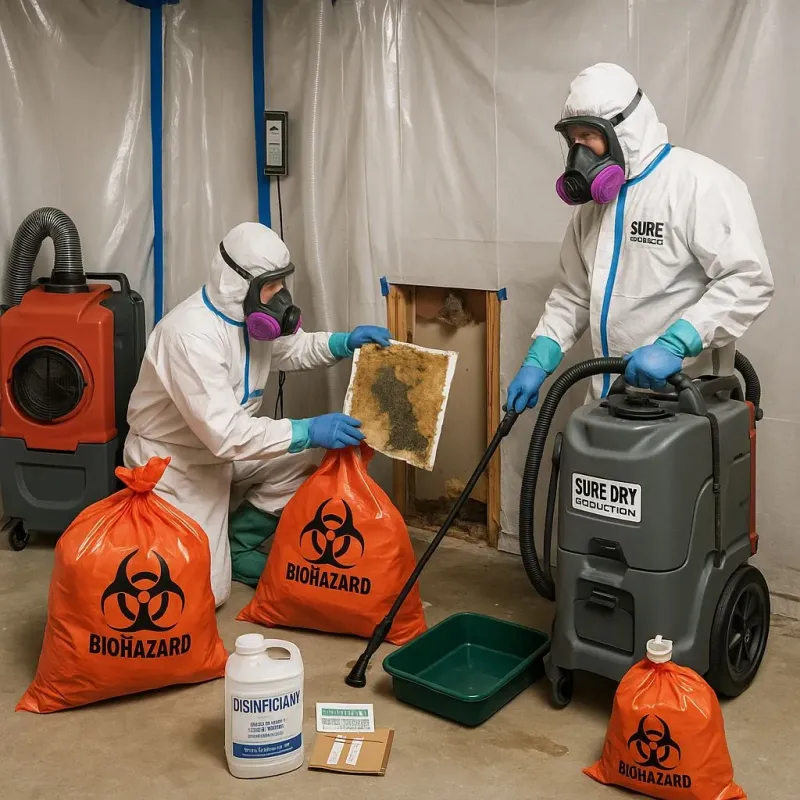 Contaminated Water Handling Protocols process in Odem, TX